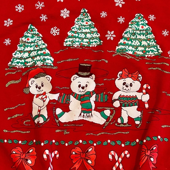Polar bear Christmas sweater - Picture 4 of 7